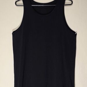 Men's Black Sleeveless Tank Top - Comfortable Everyday Staple